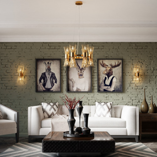 Светильник настенный 4839/2W Odeon Light Золотой