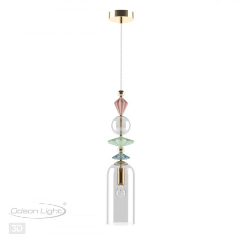 Светильник подвесной 4855/1 Odeon Light Exclusive Золотой