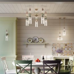 Светильник подвесной 4855/1A Odeon Light Exclusive Золотой