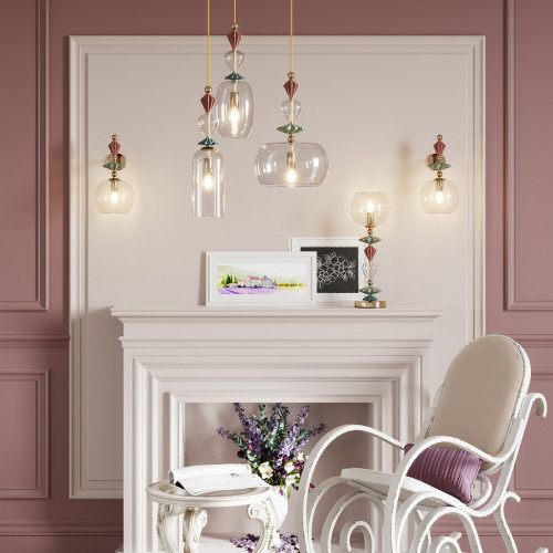 Светильник подвесной 4855/1A Odeon Light Exclusive Золотой
