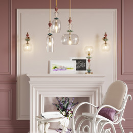 Светильник подвесной 4855/1B Odeon Light Exclusive Золотой