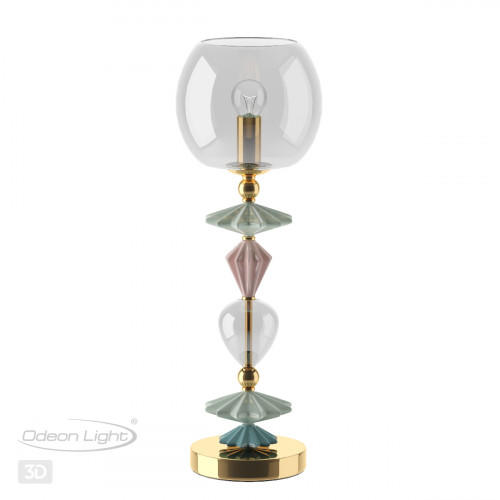 Лампа настольная 4855/1T Odeon Light Exclusive Золотой