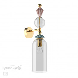 Светильник настенный 4855/1WA Odeon Light Exclusive Золотой