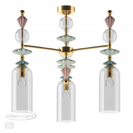 Люстра 4855/3C Odeon Light Exclusive Золотой