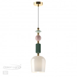 Светильник подвесной 4861/1 Odeon Light Exclusive Золотой
