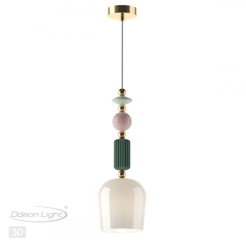Светильник подвесной 4861/1 Odeon Light Exclusive Золотой
