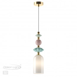 Светильник подвесной 4861/1B Odeon Light Exclusive Золотой