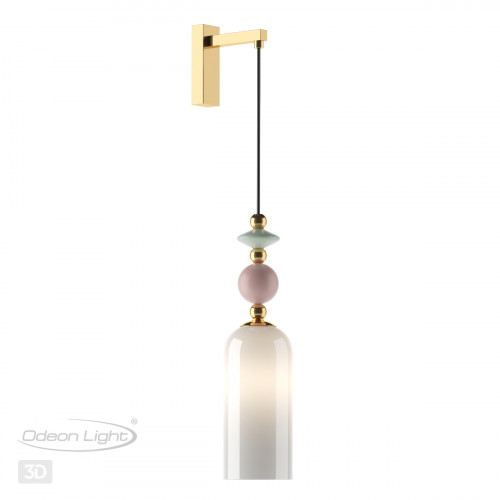 Светильник настенный 4861/1WA Odeon Light Exclusive Золотой