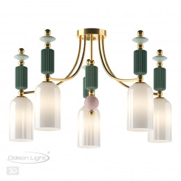 Люстра 4861/5C Odeon Light Exclusive Золотой