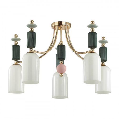 Люстра 4861/5C Odeon Light Exclusive Золотой