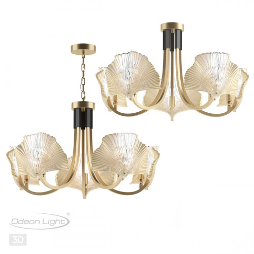 Люстра 4870/5 Odeon Light Exclusive Золотой