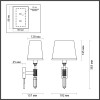 Светильник настенный 4887/1W Odeon Light Exclusive Бронзовый