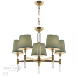 Люстра 4887/5 Odeon Light Exclusive Бронзовый
