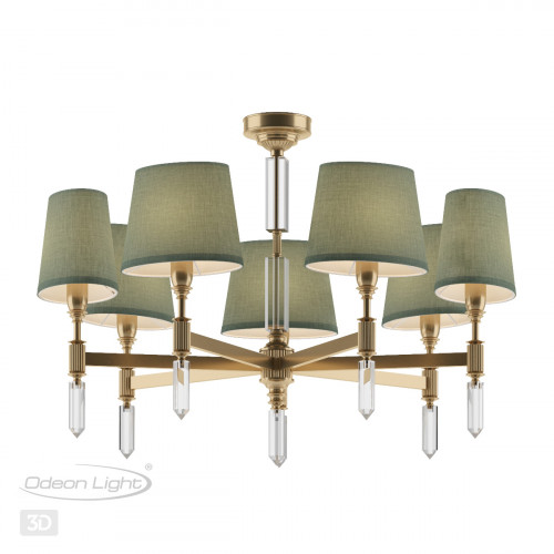 Люстра 4887/7 Odeon Light Exclusive Бронзовый
