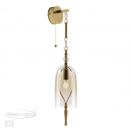 Светильник настенный 4892/1W Odeon Light Exclusive Бронзовый