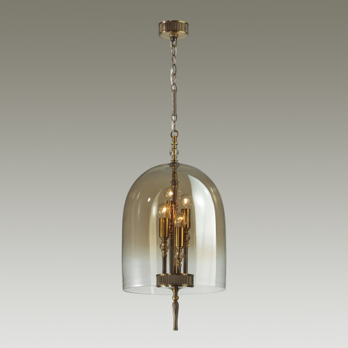 Светильник подвесной 4892/4 Odeon Light Exclusive Бронзовый