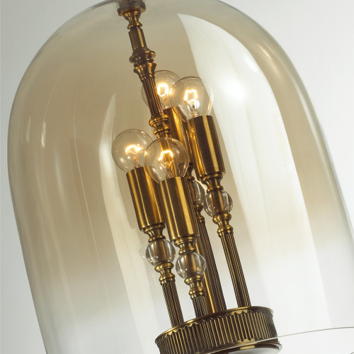Светильник подвесной 4892/4 Odeon Light Exclusive Бронзовый