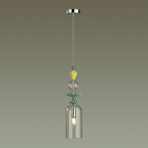 Светильник подвесной 4893/1 Odeon Light Exclusive Хром