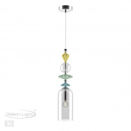 Светильник подвесной 4893/1 Odeon Light Exclusive Хром