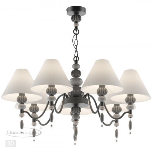 Люстра 4896/7 Odeon Light Exclusive Черный
