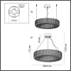 Люстра 4926/52L Odeon Light Золотой