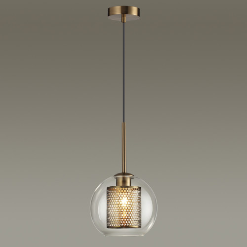 Светильник подвесной 4939/1 Odeon Light Бронзовый