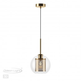 Светильник подвесной 4939/1 Odeon Light Бронзовый