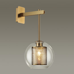 Светильник настенный 4939/1W Odeon Light Бронзовый