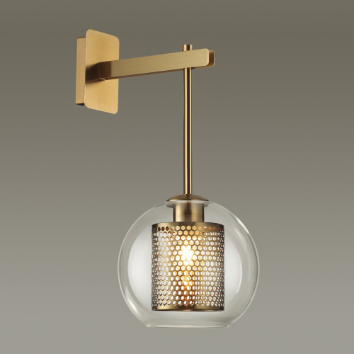 Светильник настенный 4939/1W Odeon Light Бронзовый