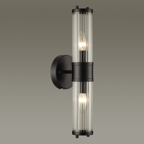 Светильник настенный 4944/2W Odeon Light Черный