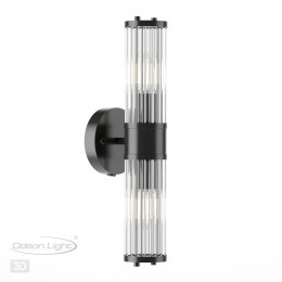 Светильник настенный 4944/2W Odeon Light Черный