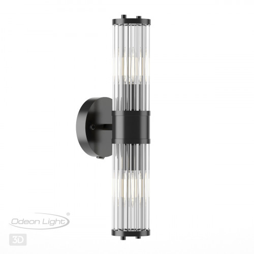 Светильник настенный 4944/2W Odeon Light Черный