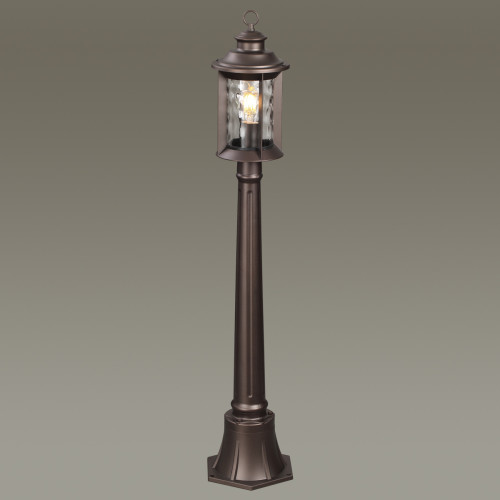Светильник уличный 4961/1F Odeon Light Коричневый