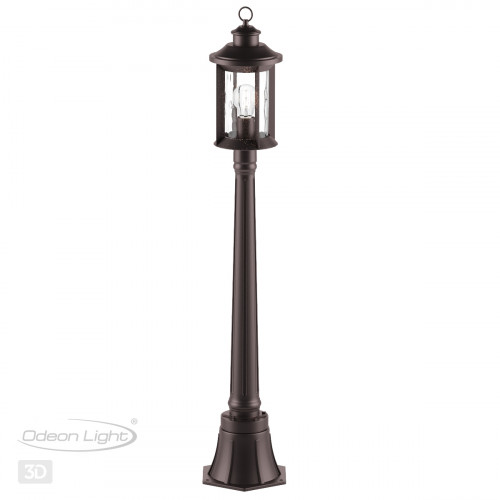 Светильник уличный 4961/1F Odeon Light Коричневый
