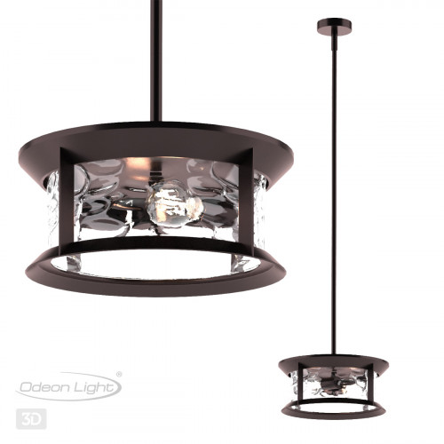 Светильник подвесной 4961/2 Odeon Light Коричневый