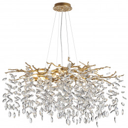 Люстра 4969/12 Odeon Light Античная бронза, латунь