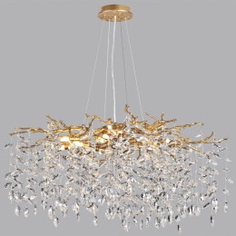 Люстра 4969/12 Odeon Light Античная бронза, латунь