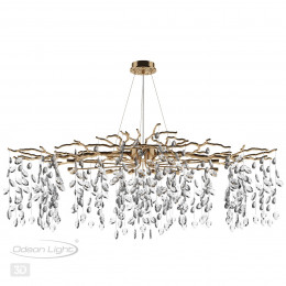 Люстра 4969/14 Odeon Light Античная бронза, латунь