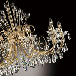 Люстра 4977/10 Odeon Light Золотой