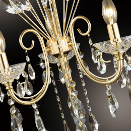 Торшер 4977/3F Odeon Light Золотой