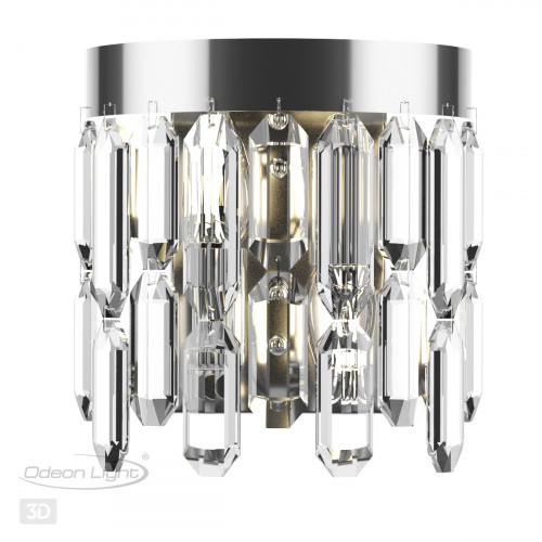 Светильник настенный 4985/2W Odeon Light Хром
