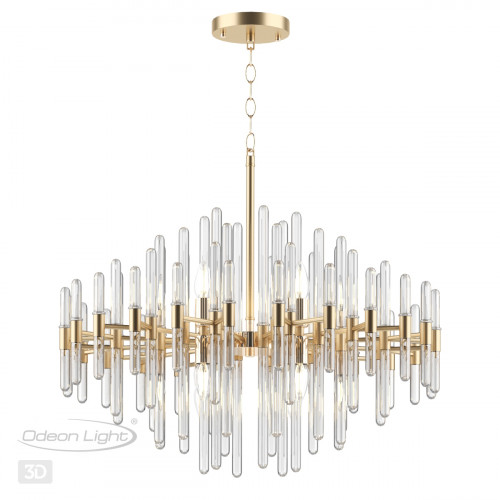 Люстра 4988/12 Odeon Light Золотой