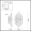 Светильник настенный 4988/2W Odeon Light Золотой