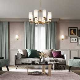 Люстра 4990/6 Odeon Light Золотой
