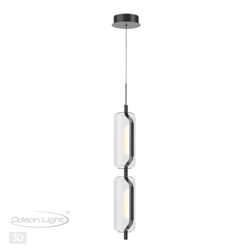 Светильник подвесной 5003/20L Odeon Light Черный