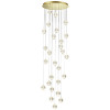 Люстра 5008/120L Odeon Light Золотой