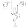 Люстра 5008/132L Odeon Light Золотой