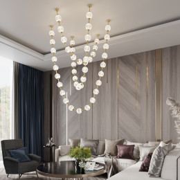 Люстра 5008/192L Odeon Light Золотой