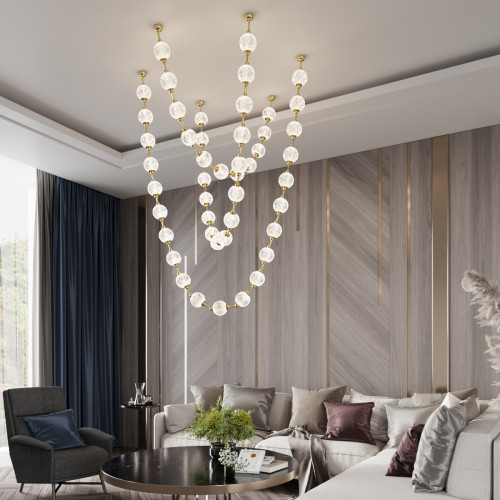 Люстра 5008/192L Odeon Light Золотой