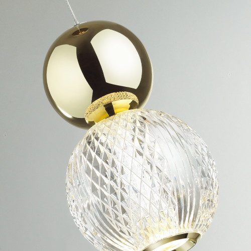 Светильник подвесной 5008/7L Odeon Light Золотой